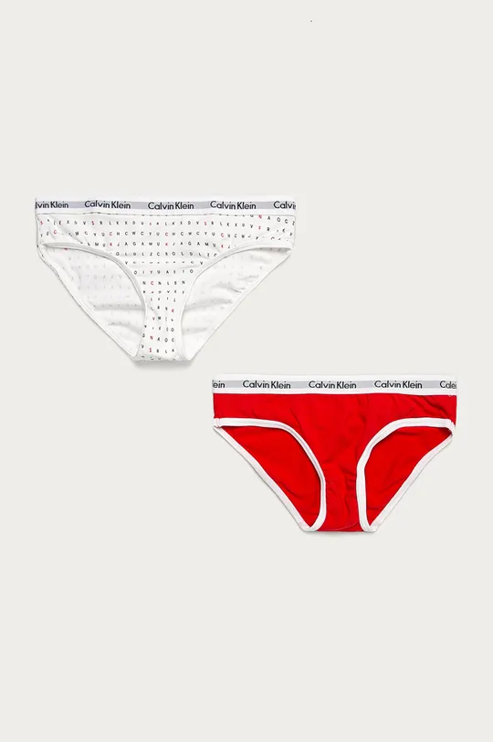 červená Calvin Klein Underwear - Detské nohavičky (2-pak) Dievčenský