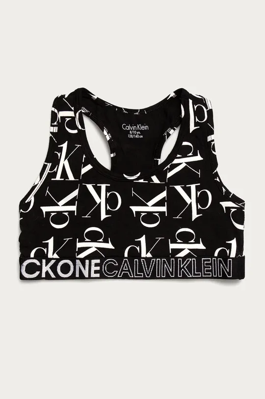 Calvin Klein Underwear Biustonosz sportowy dziecięcy (2-pack) czarny