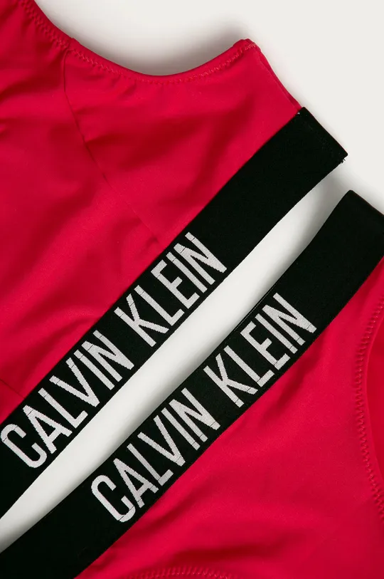 Calvin Klein - Strój kąpielowy dziecięcy 128-176 cm różowy