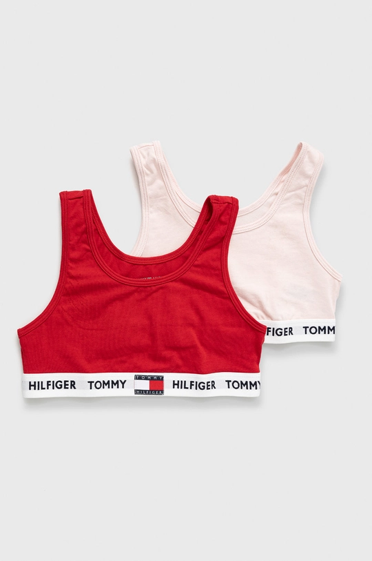 красный Tommy Hilfiger - Детский бюстгальтер (2-pack) Для девочек