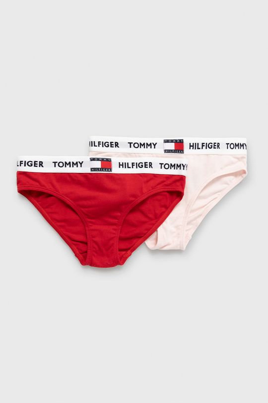 červená Tommy Hilfiger - Detské nohavičky (2-pak) Dievčenský