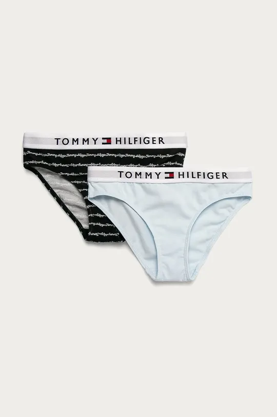 niebieski Tommy Hilfiger Figi dziecięce (2-pack) Dziewczęcy