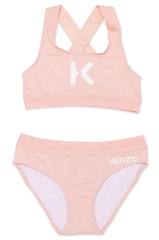 рожевий Дитячий купальник Kenzo Kids Для дівчаток