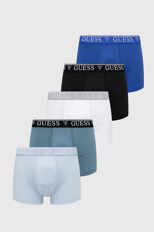 μπλε Μποξεράκια Guess 5-pack Ανδρικά