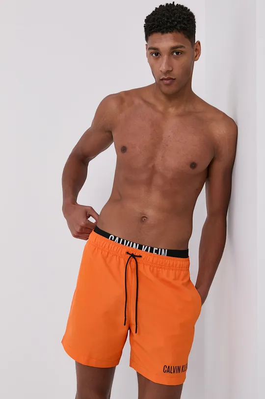 pomarańczowy Calvin Klein Szorty kąpielowe Męski