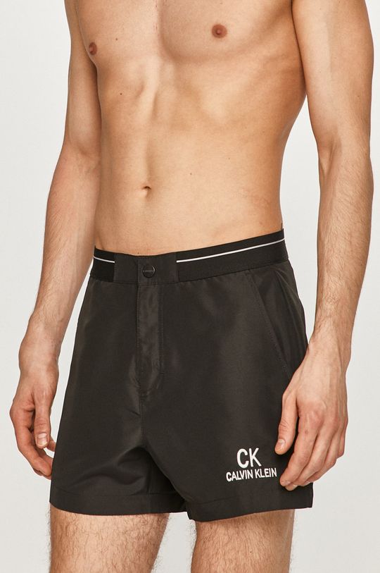Calvin Klein - Plavkové šortky černá