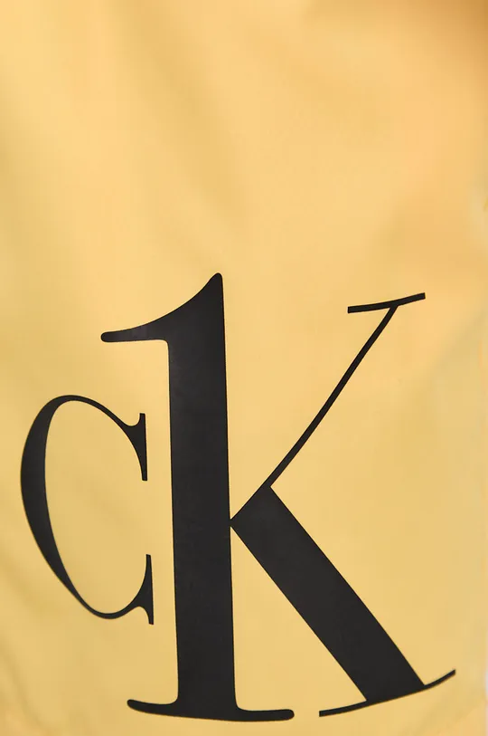Calvin Klein - Szorty kąpielowe żółty