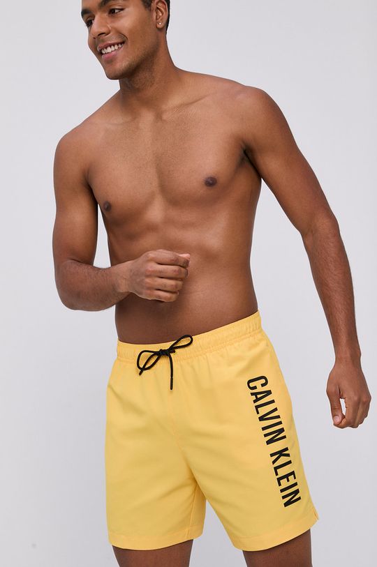 galben Calvin Klein - Pantaloni scurti de baie De bărbați