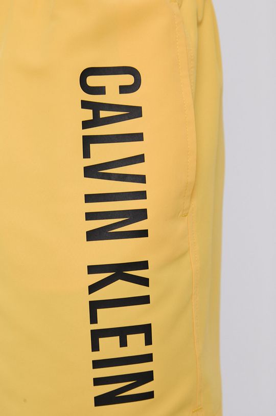 Calvin Klein - Pantaloni scurti de baie galben