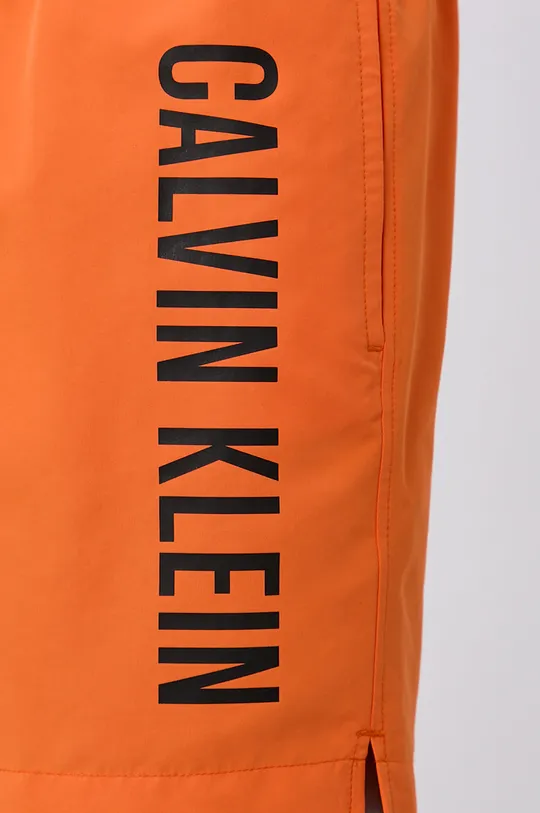 oranžová Calvin Klein - Plavkové šortky