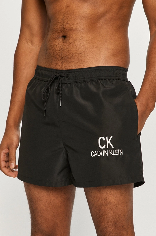 čierna Calvin Klein - Plavkové šortky Pánsky