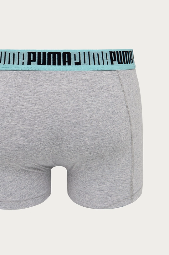 Boxerky Puma 935036  1. látka: 95% Bavlna, 5% Elastan 2. látka: 12% Elastan, 28% Polyamid, 60% Polyester