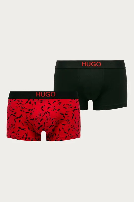 czerwony Hugo - Bokserki (2-pack) 50443479 Męski