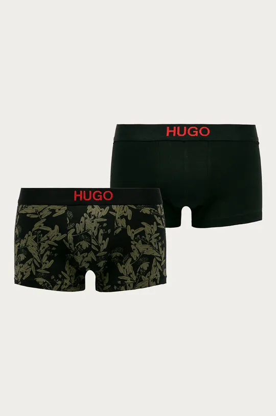 zielony Hugo - Bokserki (2-pack) 50443479 Męski