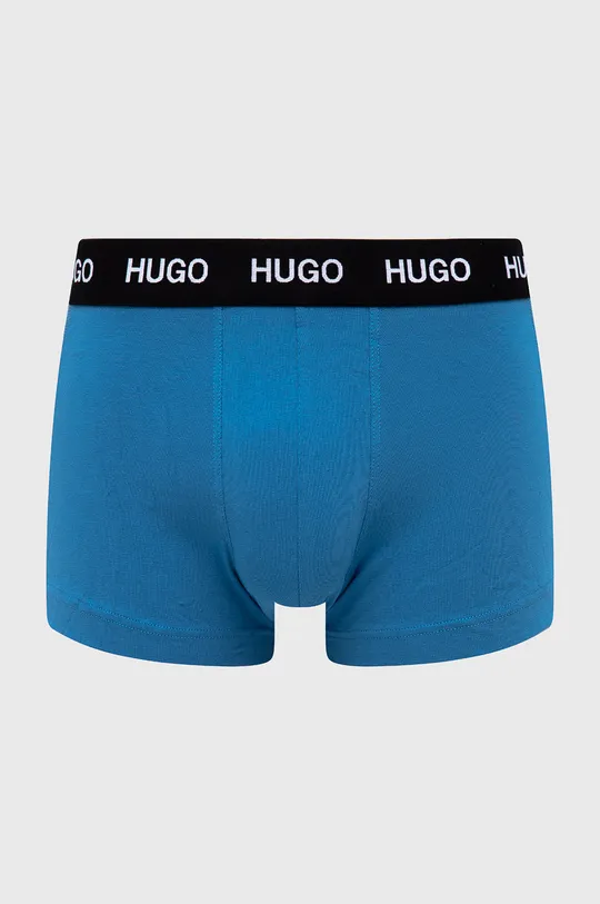 Боксеры Hugo (3-pack) голубой