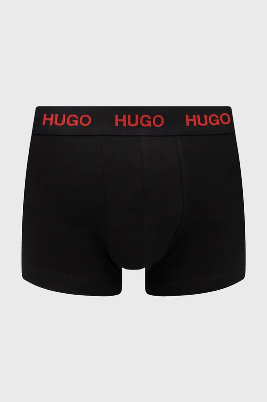 Hugo - Μποξεράκια (3-pack)(3-pack) μαύρο