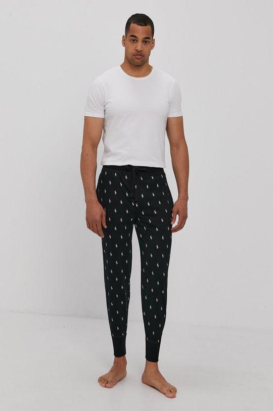 Polo Ralph Lauren Spodnie piżamowe czarny
