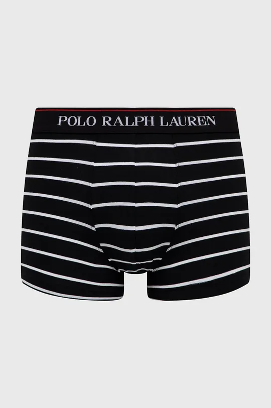 czarny Polo Ralph Lauren Bokserki (3-pack) 714830299009
