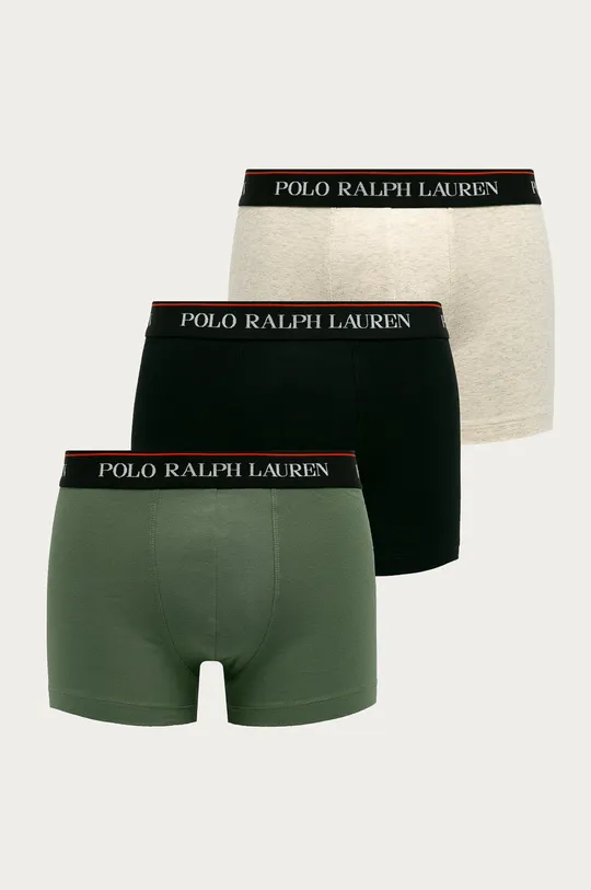 zelená Polo Ralph Lauren - Boxerky (3-pak) Pánsky