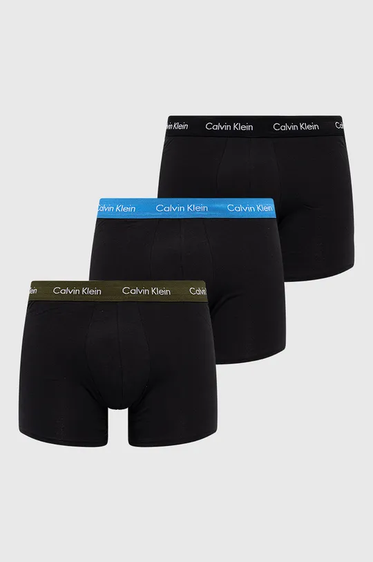 čierna Calvin Klein Underwear - Boxerky (3-pak) Pánsky