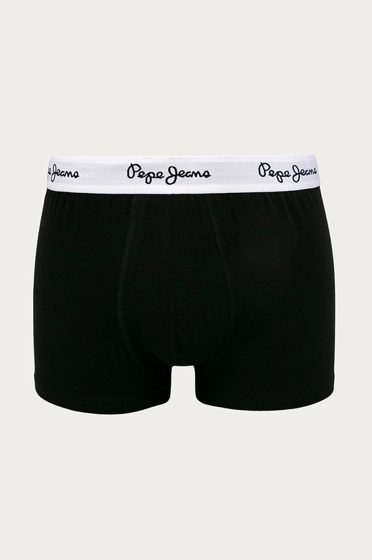 čierna Pepe Jeans - Boxerky Isaac (3-pak) Pánsky