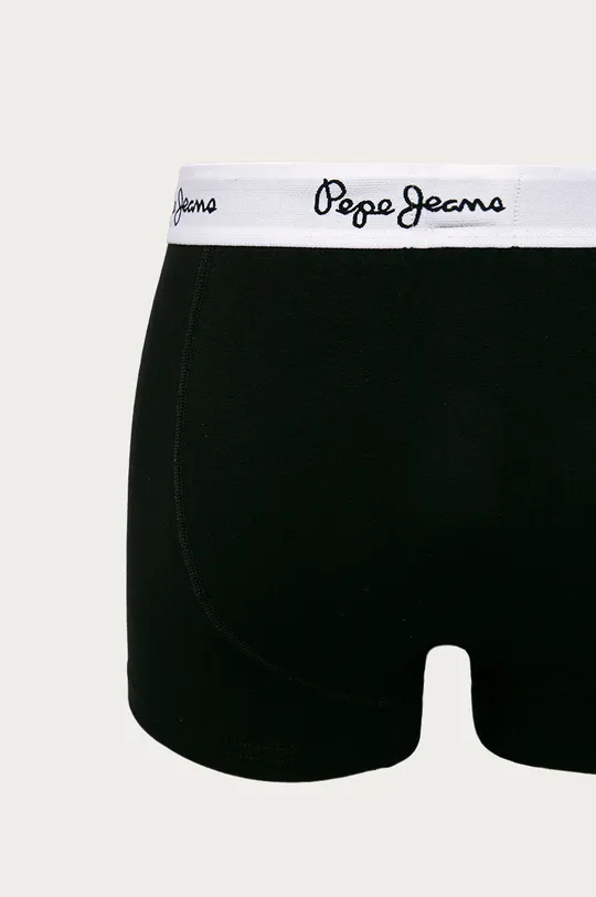 Pepe Jeans - Boxeralsó Isaac (3 db) fekete