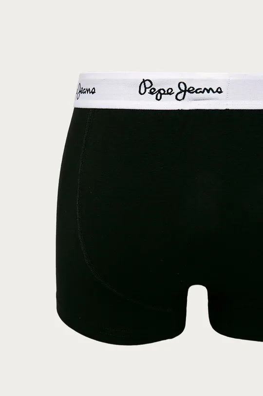 Pepe Jeans - Μποξεράκια Isaac (3-pack) μαύρο