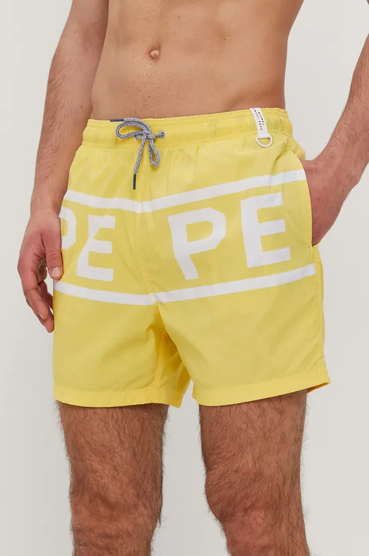 Plavkové šortky Pepe Jeans žltá