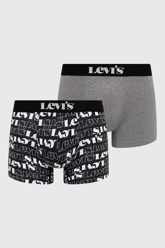 czarny Levi's Bokserki (2-pack) Męski