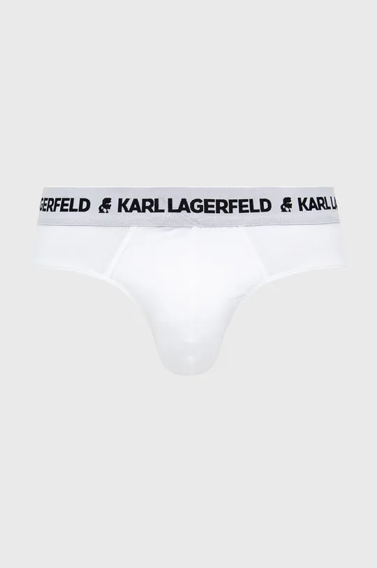 Slipy Karl Lagerfeld biela
