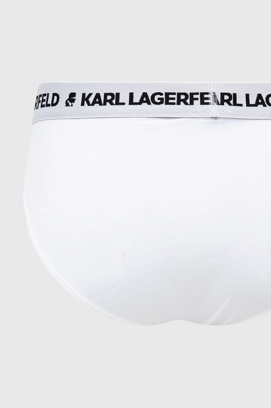 Karl Lagerfeld Slipy (3-pack) 211M2103 95 % Bawełna, 5 % Elastan