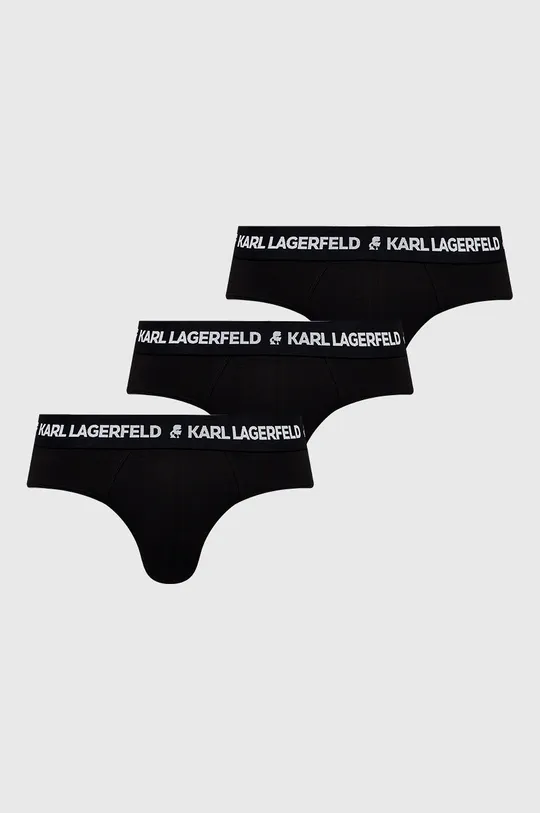 чёрный Слипы Karl Lagerfeld Мужской