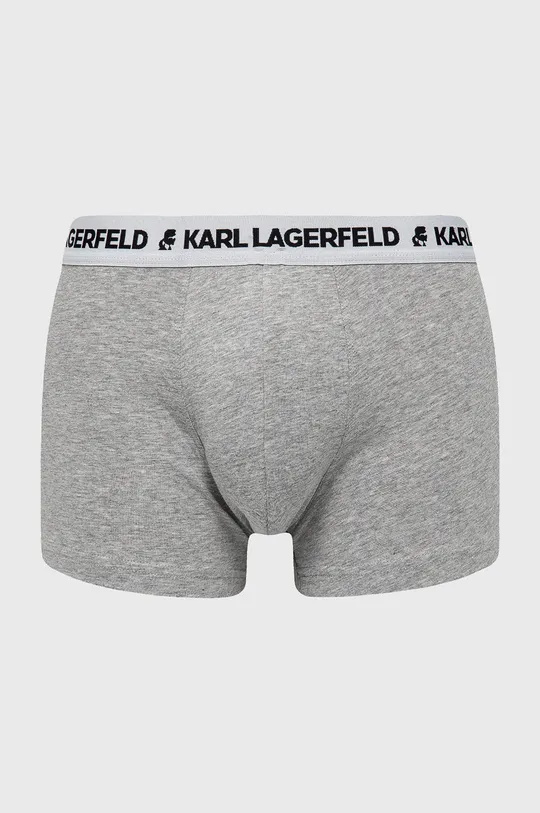 Boxerky Karl Lagerfeld 3-pak sivá