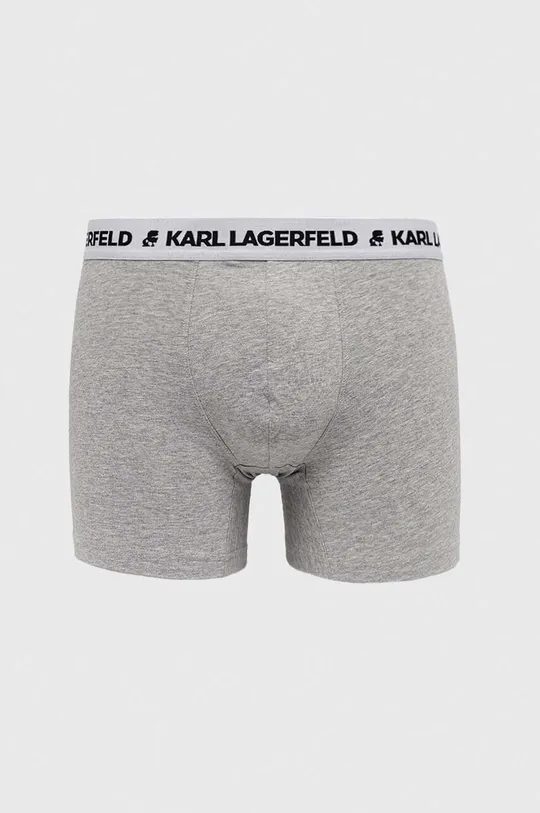 Karl Lagerfeld Bokserki (3-pack) 211M2104 szary