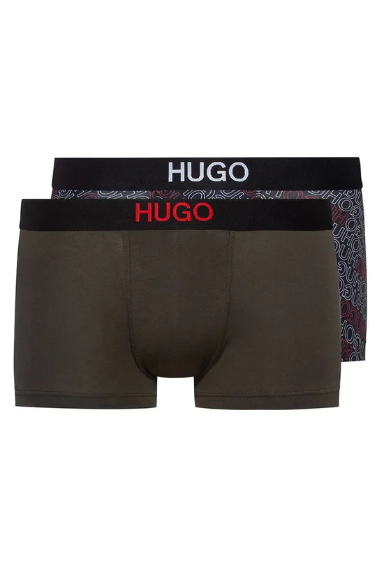 чёрный Hugo - Боксеры (2-pack) Мужской