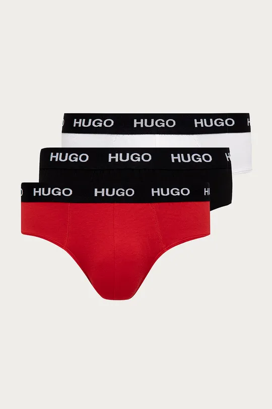 multicolor Hugo Slipy (3-pack) 50451895 Męski