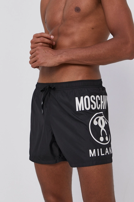 čierna Moschino Underwear - Plavkové šortky Pánsky