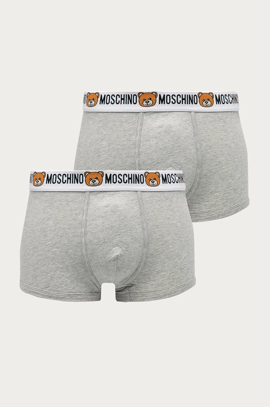 szary Moschino Underwear - Bokserki (2-pack) Męski