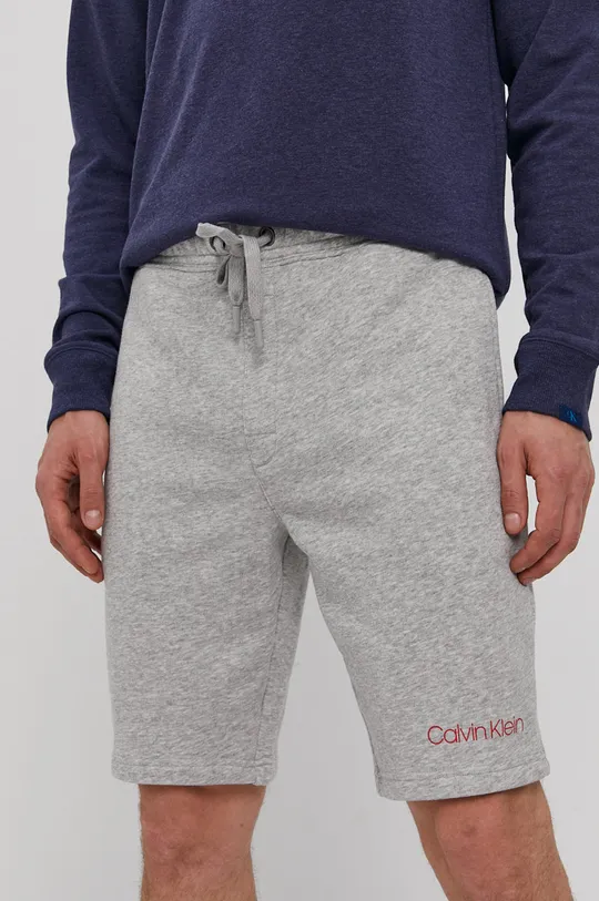 сірий Піжамні шорти Calvin Klein Underwear Чоловічий
