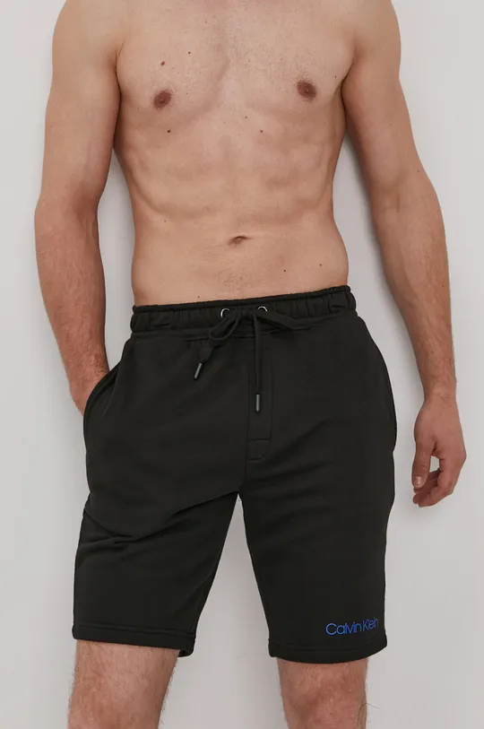 Pyžamové šortky Calvin Klein Underwear čierna