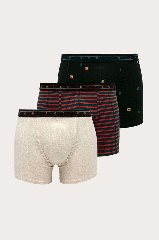 multicolor Scotch & Soda - Bokserki (3-pack) Męski