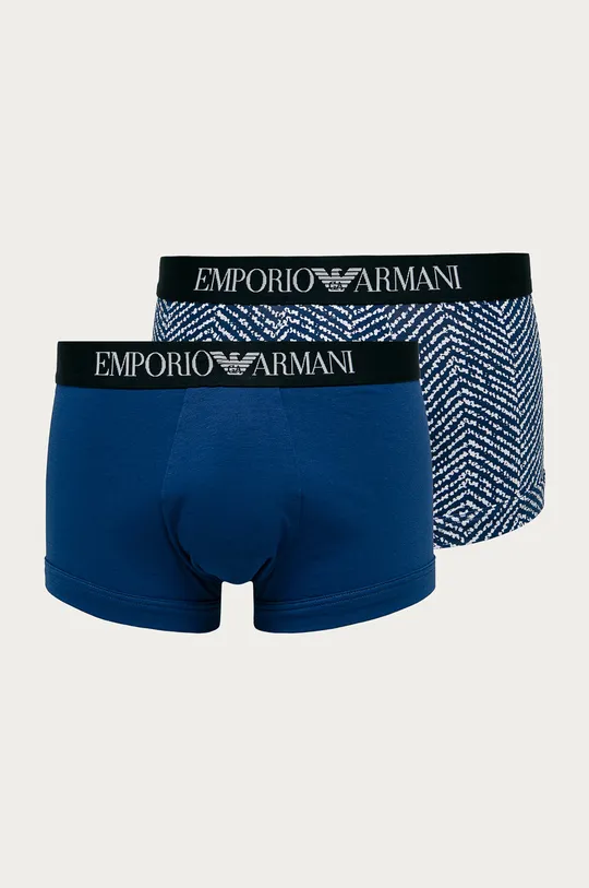 niebieski Emporio Armani - Bokserki (2-pack) 111210.1P504 Męski