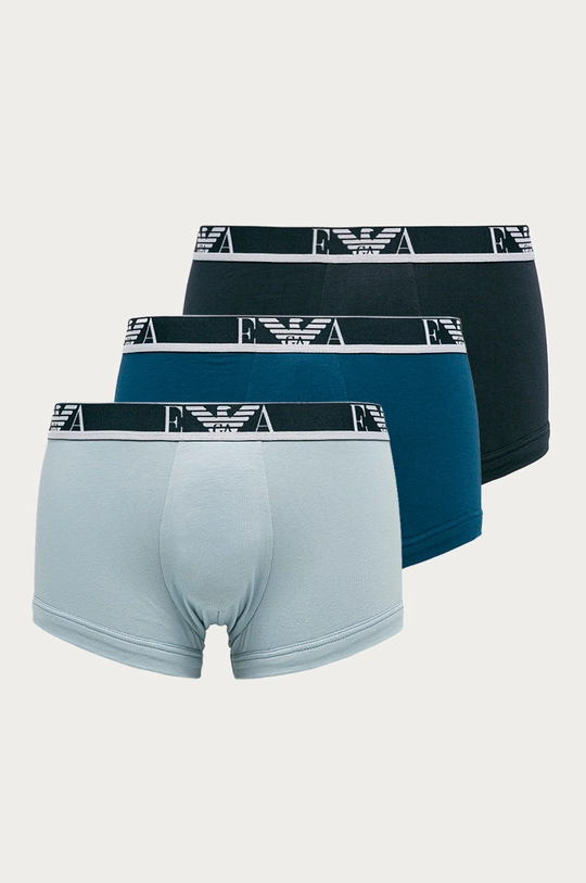 tmavomodrá Emporio Armani - Boxerky (3-pak) Pánsky