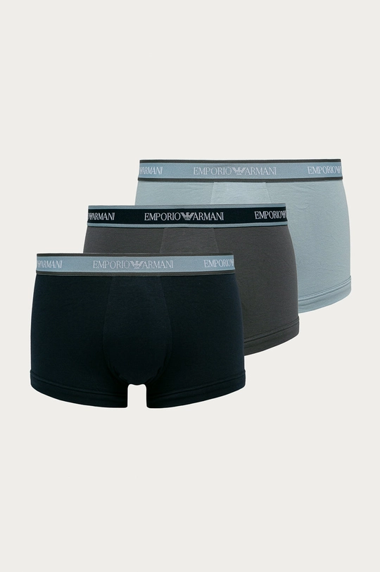 tmavomodrá Emporio Armani - Boxerky (3-pak) Pánsky