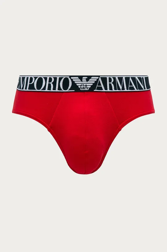 Emporio Armani - Slipy (2-pack) 111733.1P720 czerwony