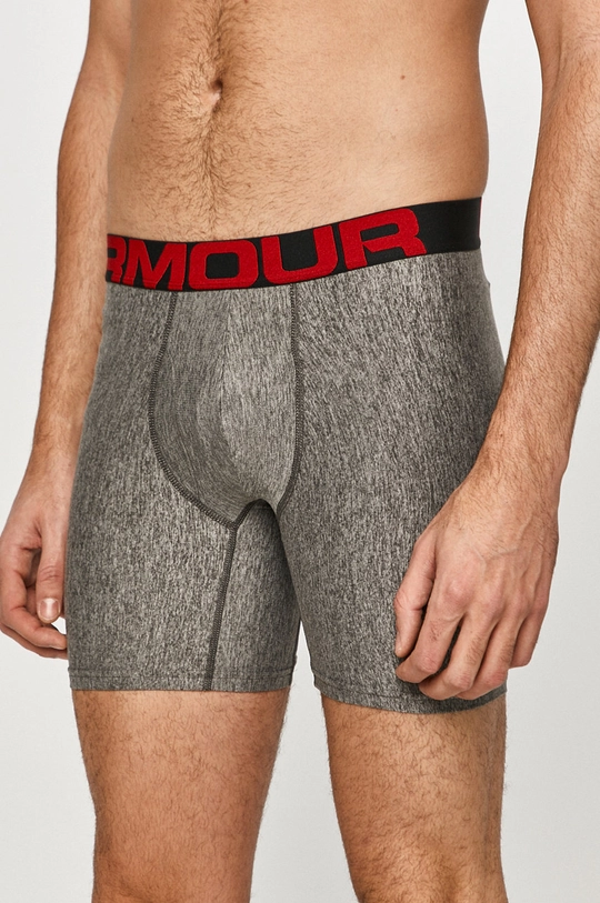 szary Under Armour - Bokserki (2-pack) 1363619 Męski