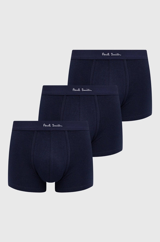 granatowy PS Paul Smith Bokserki (3-pack) Męski