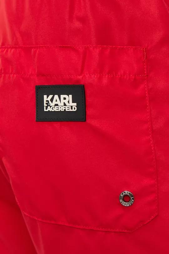 Karl Lagerfeld Szorty kąpielowe KL21MBM03 100 % Poliester
