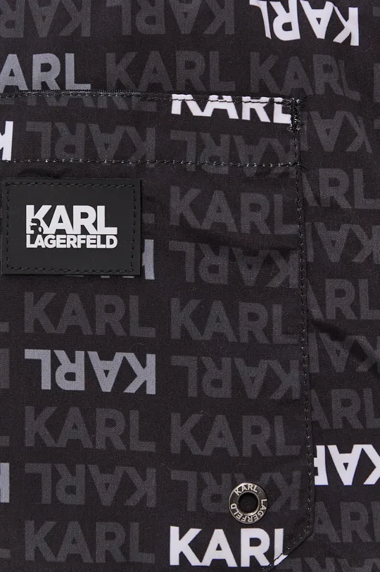 čierna Plavkové šortky Karl Lagerfeld