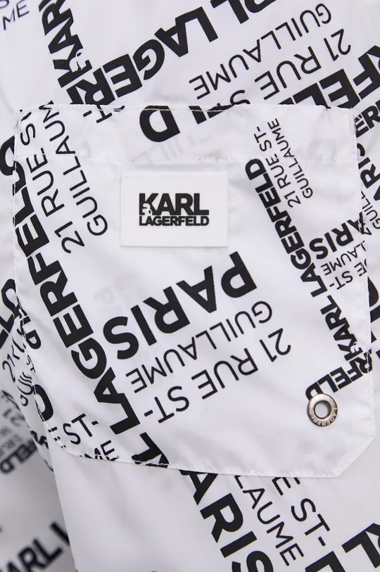 Plavkové šortky Karl Lagerfeld  1. látka: 100% Polyester 2. látka: 7% Elastan, 93% Polyamid
